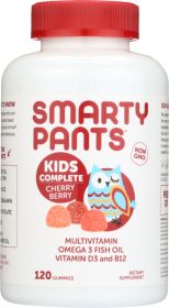 SMARTYPANTS: Kids Formula Cherry Berry Gummies, 120 pc